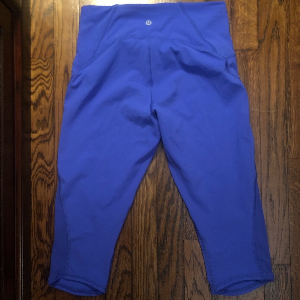 Lululemon Training Times Crop Leggings